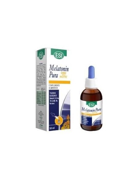 Esi Melatonin Pura Con Erbe Della Notte Gotas 1Mg 50Ml