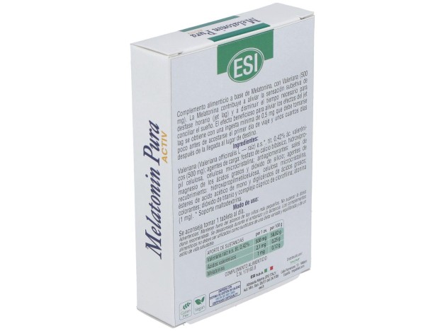 Melatonin Pura Activ 1Mg. 30Cap.