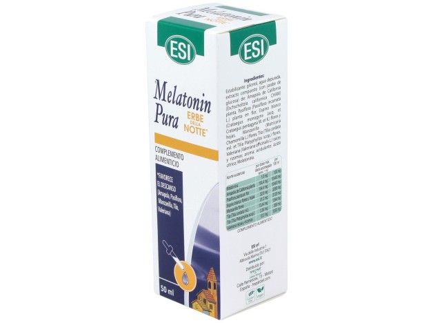 Esi Melatonin Pura Con Erbe Della Notte Gotas...
