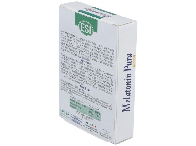 Melatonin Pura Activ 1Mg. 30Cap.