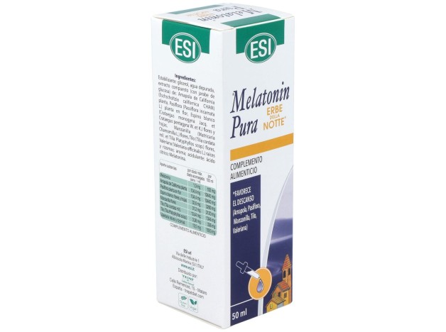 Esi Melatonin Pura Con Erbe Della Notte Gotas...