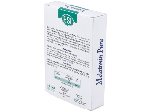 Melatonin Pura 1Mg. 60Microtabletas