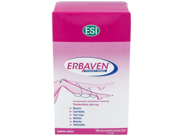 Erbaven Pocket Drink 16 Sobres