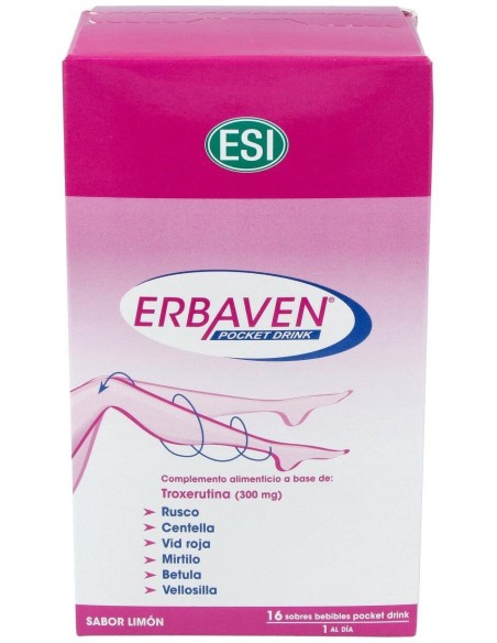 Erbaven Pocket Drink 16 Sobres