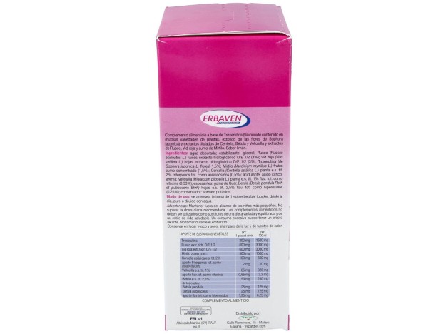 Erbaven Pocket Drink 16 Sobres