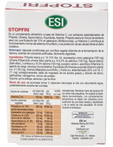 Stopfri (Stopgrip) 30Cap.