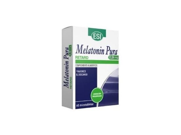 Melatonin Retard Pura 1,9Mg. 60Microtabletas