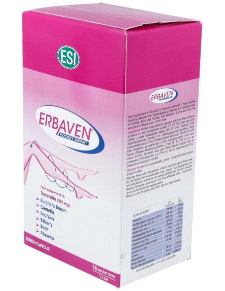 Erbaven Pocket Drink 16 Sobres