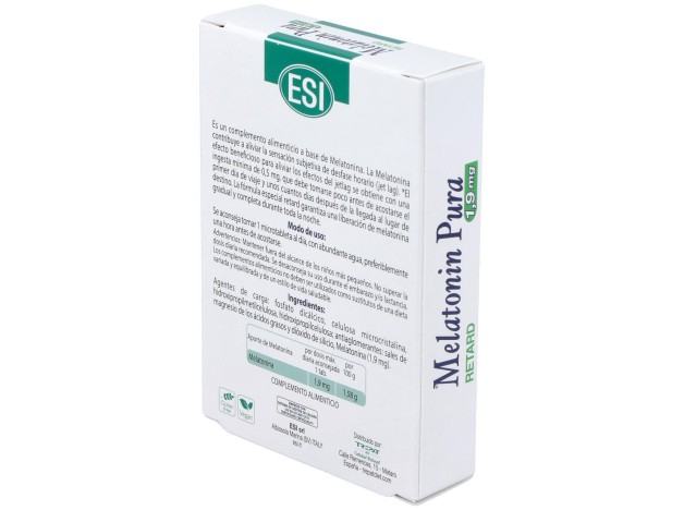 Melatonin Retard Pura 1,9Mg. 60Microtabletas