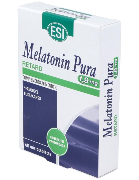 Melatonin Retard Pura 1,9Mg. 60Microtabletas