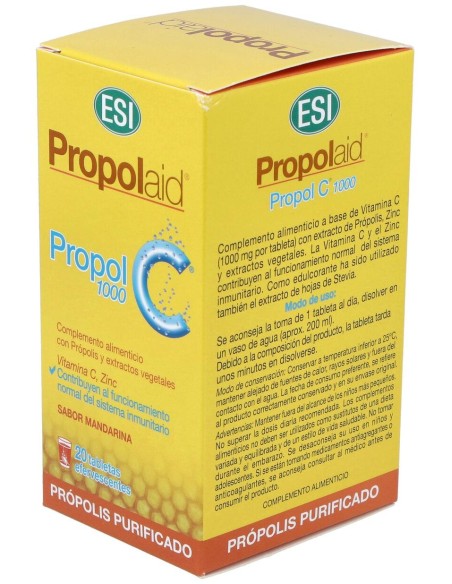 Esi Propolaid Propol Mandarina 20 Tabletas