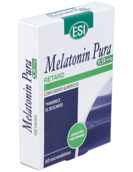 Melatonin Retard Pura 1,9Mg. 60Microtabletas