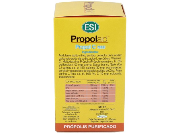 Esi Propolaid Propol Mandarina 20 Tabletas