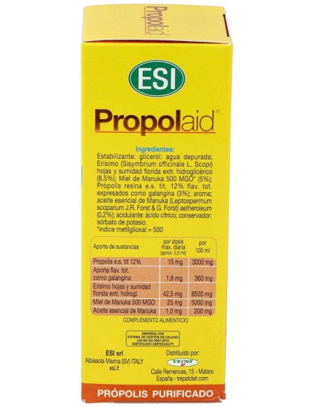 Propolgola Miel Manuka Spray Oral 20Ml.