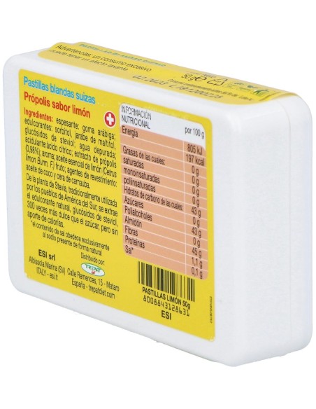 Propolaid Sabor Limon 50Pastillas Blandas