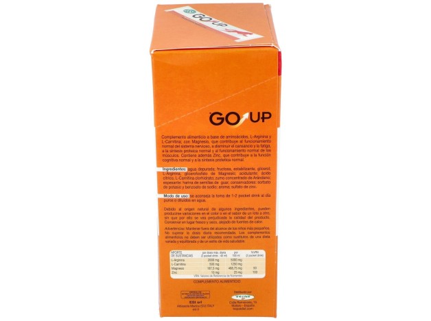 Esi Go-Up Pocket Drink 16 Sobres