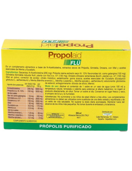 Esi Propolaid Flu Sabor Menta 10 Sobres