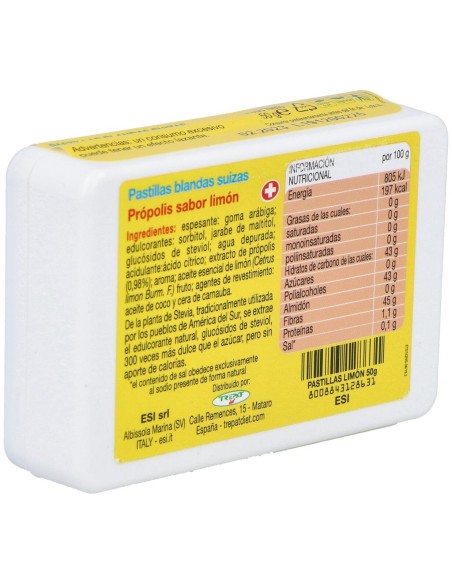 Propolaid Sabor Limon 50Pastillas Blandas