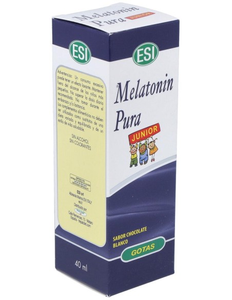 Melatonin Junior 1Mg. Sabor Chocolate Blanco 40Ml.
