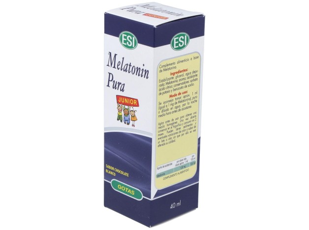 Melatonin Junior 1Mg. Sabor Chocolate Blanco 40Ml.