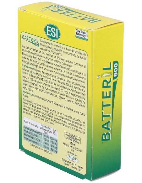 Esi Batteril 900 Árbol Del Té 30Comp.