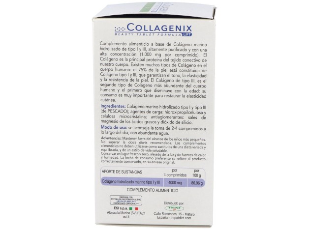 Collagenix Comprimidos De Colágeno 120Uds