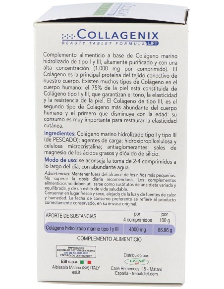 Collagenix Comprimidos De Colágeno 120Uds