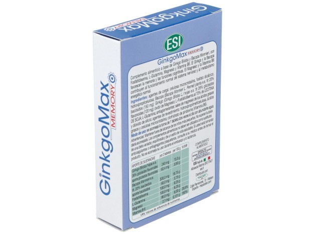 Ginkomax Memory 30 Tabletas