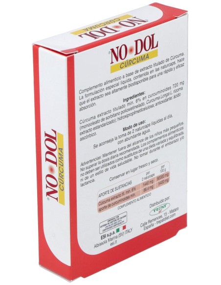 Esi No Dol Curcuma 10 Capsulas