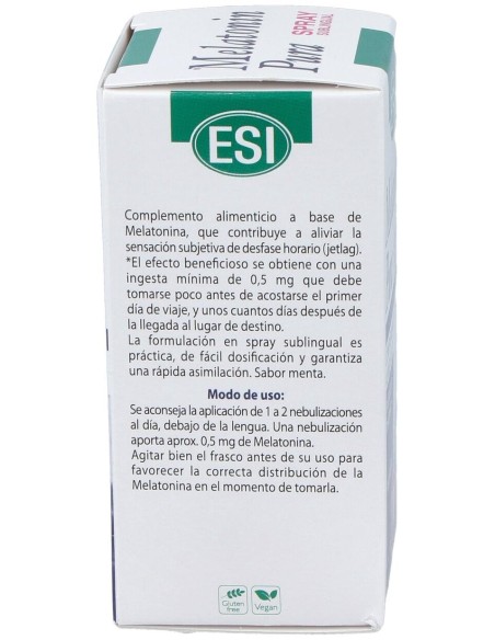 Melatonina Pura 1Mg. Spray 20Ml.