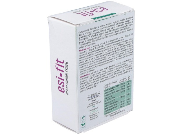 Esi Fit Activa El Metabolismo Con Cafeína 40Comp