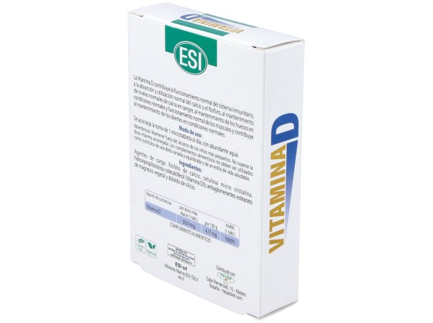 Esi Vitamina D 30 Tabletas