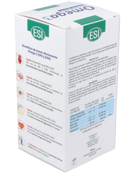 Esi Omega 3 Extra Pure 120 Perlas