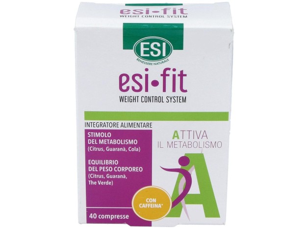 Esi Fit Activa El Metabolismo Con Cafeína 40Comp