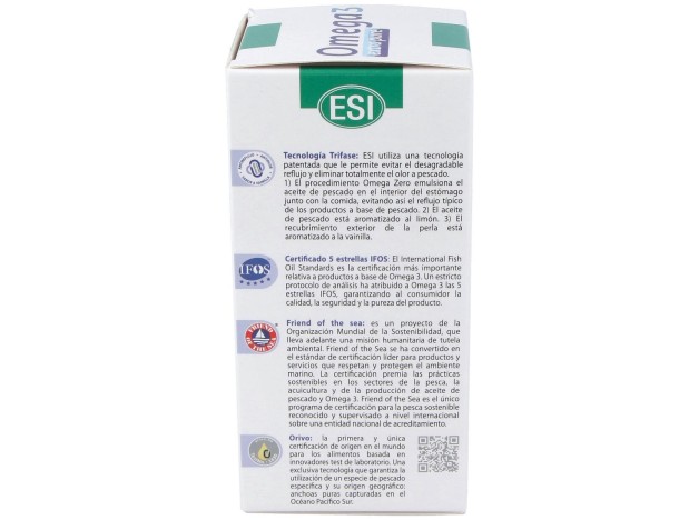 Esi Omega 3 Extra Pure 120 Perlas
