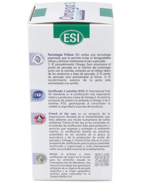 Esi Omega 3 Extra Pure 120 Perlas