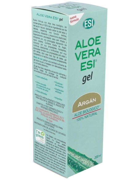 Aloe Vera Con Aceite De Argan Gel 200Ml.