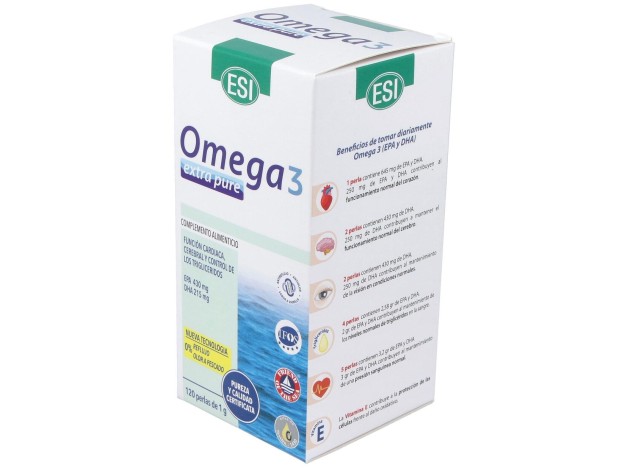 Esi Omega 3 Extra Pure 120 Perlas