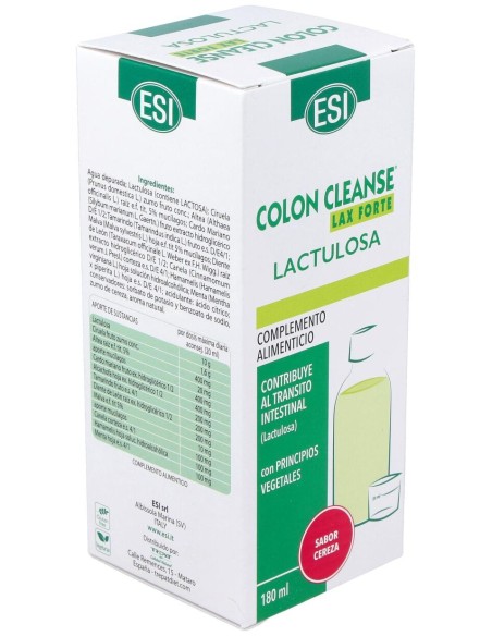Colon Cleanse Lax Forte Lactulosa 180Ml.