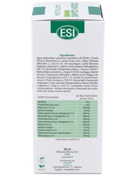 Colon Cleanse Lax Forte Lactulosa 180Ml.