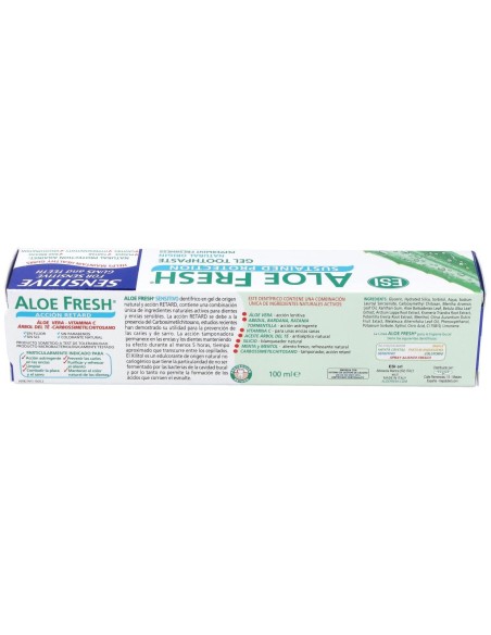 Aloe Fresh Retard Dentifrico Sensitivo 100Ml.