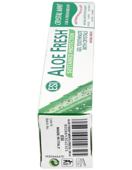 Aloe Fresh Gel Menta Cristal Dentifrico
