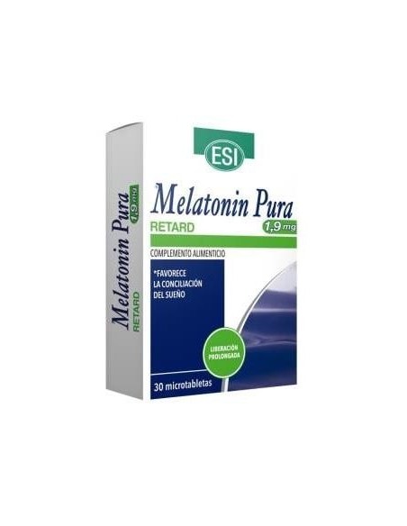 Melatonin Retard Pura 1,9Mg. 30Microtabletas