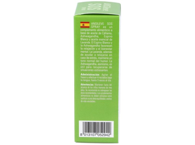 Ansileve Sos Spray 30Ml. Sg Vegan
