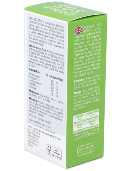 Ansileve Sos Spray 30Ml. Sg Vegan