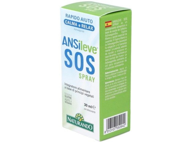 Ansileve Sos Spray 30Ml. Sg Vegan