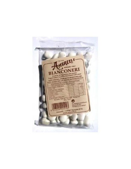 Bianconeri Regaliz A La Menta Expo 10X100Gr.