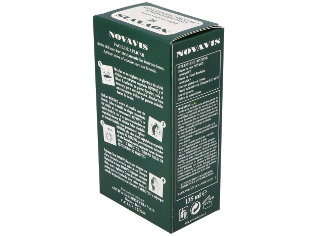 Tinte Novavis 6C Rubio Oscuro Ceniza 120Ml.