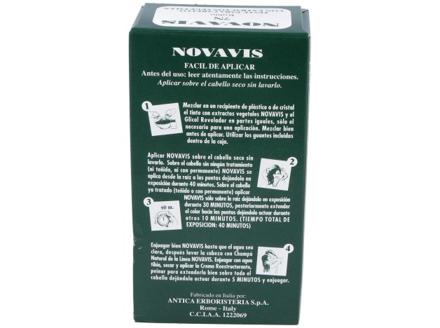 Tinte Novavis 7N Rubio 120Ml.