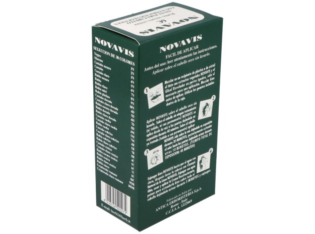 Tinte Novavis 6C Rubio Oscuro Ceniza 120Ml.